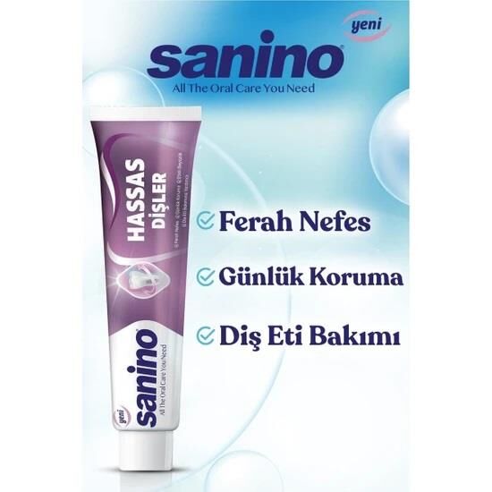 Sanino Diş Macunu Hassas Dişler 75 Ml Sensetive