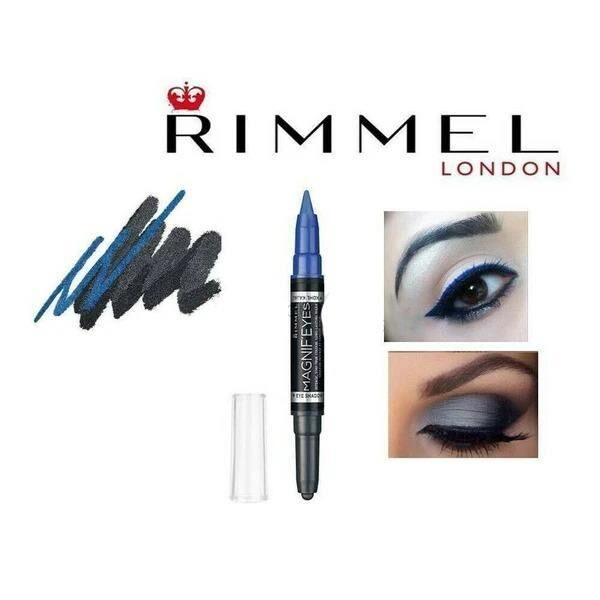 Rimmel London Göz Kalemi & Stick Göz Farı - Magnif Eyes 2in1 Shadow & Stick 004 Dark Side Of Blue