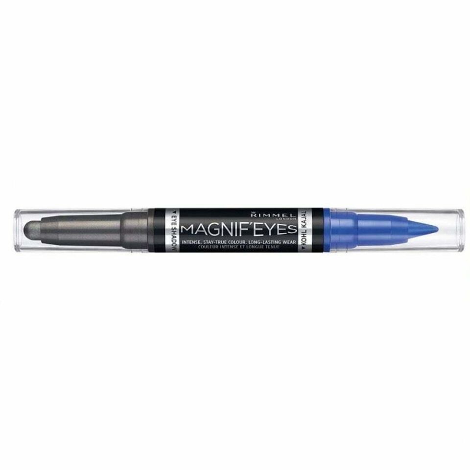 Rimmel London Göz Kalemi & Stick Göz Farı - Magnif Eyes 2in1 Shadow & Stick 004 Dark Side Of Blue