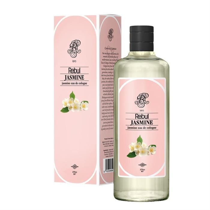 Rebul 270 Ml Kolonya Cam Şişe Jasmine