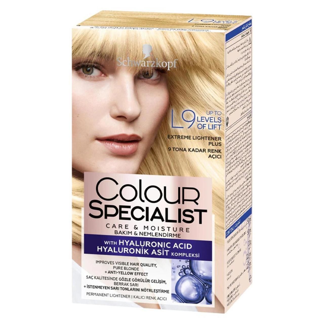 Schwarzkopf Colour Specialist L9 Renk Açıcı ( 9 Tona kadar renk açıcı )