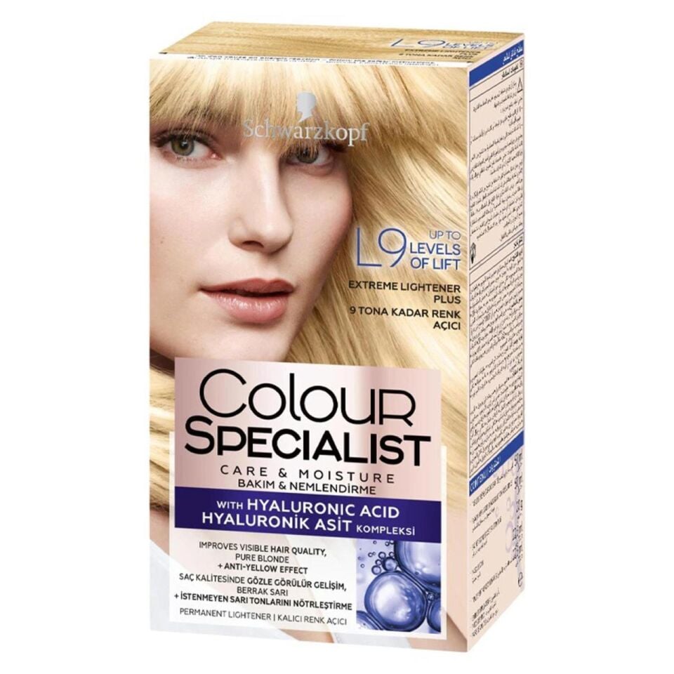 Schwarzkopf Colour Specialist L9 Renk Açıcı ( 9 Tona kadar renk açıcı )