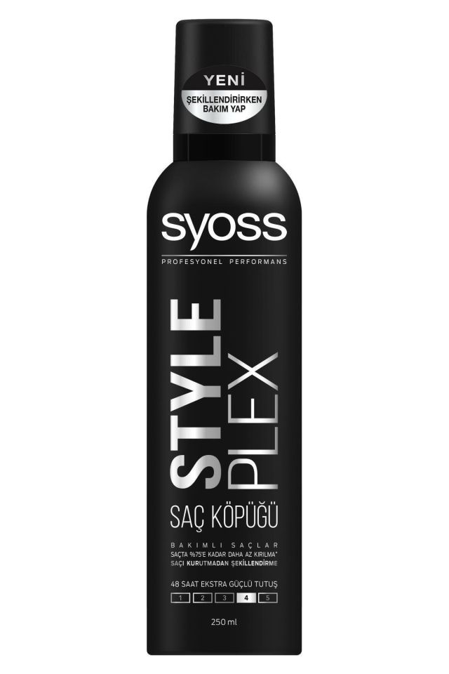 Syoss Saç Köpüğü 250 ml Style Plex No : 4