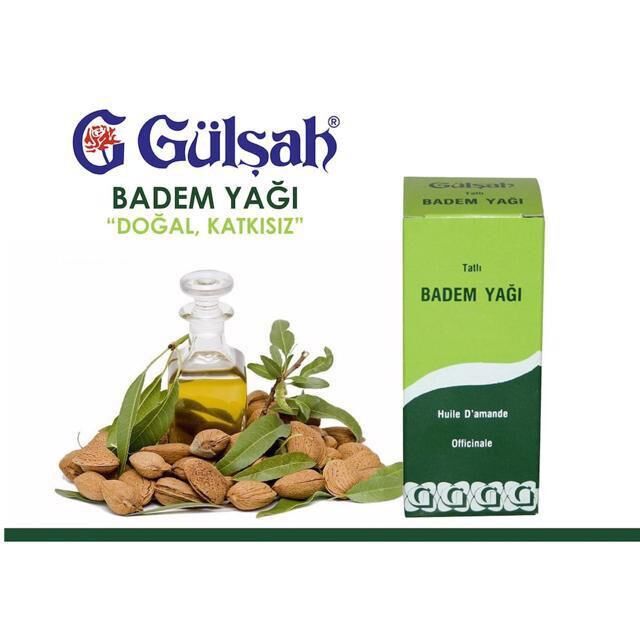 Gülşah Tatlı Badem Yağı Naturel 20 Ml