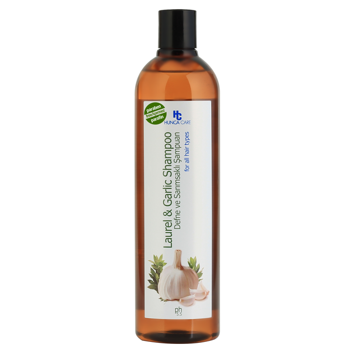 Hunca Care Şampuan 675 ml Defne ve Sarımsaklı Kokusuz