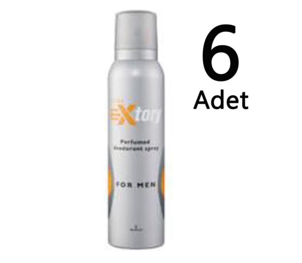 6 Adet Extory Ocra Deodorant 150ML Erkek