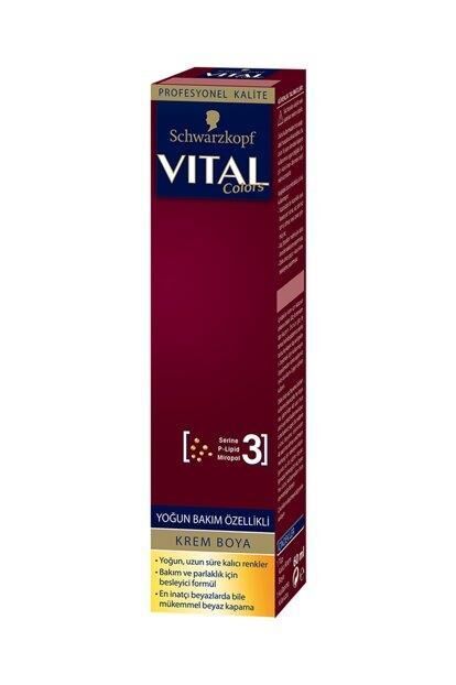 Vital Tüp Saç Boyası 4.0 Kahve + Oksidan Sıvı 50 Ml