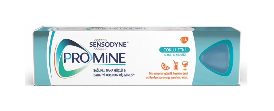 Sensodyne Promine Diş Macunu Çoklu Etki 75 Ml Nane Temizliği