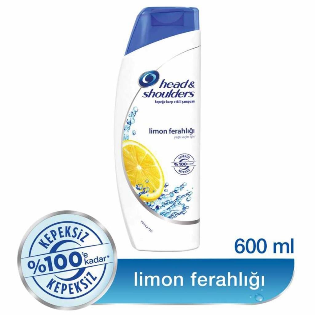 Head and Shoulders Şampuan 550 ml Limon Ferahlığı