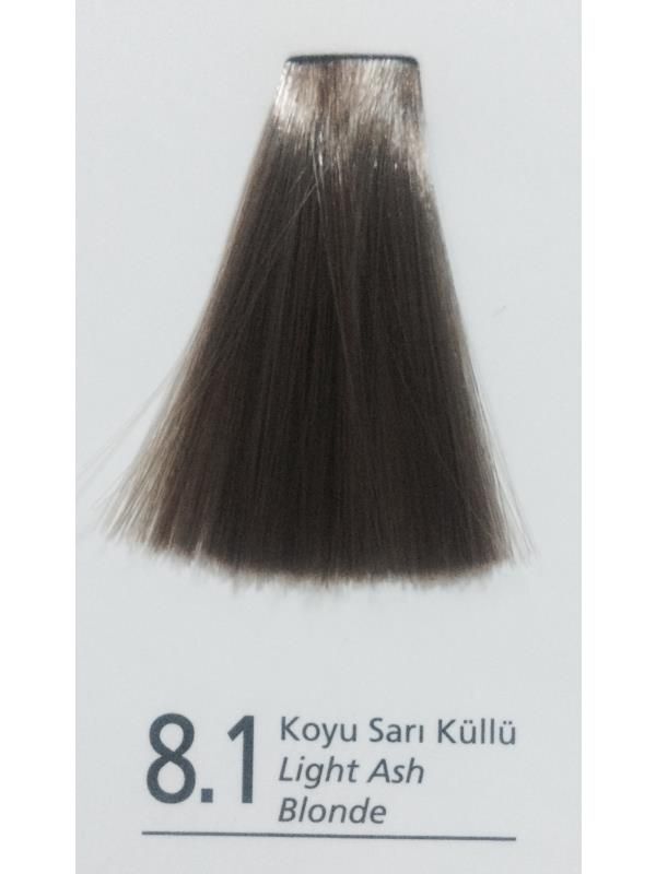 Alix Avien Tüp Saç Boyası 8.1 Koyu Sarı Küllü + Oksidan Suyu