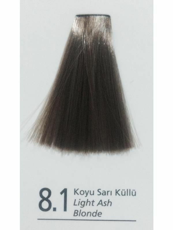 Alix Avien Tüp Saç Boyası 8.1 Koyu Sarı Küllü + Oksidan Suyu