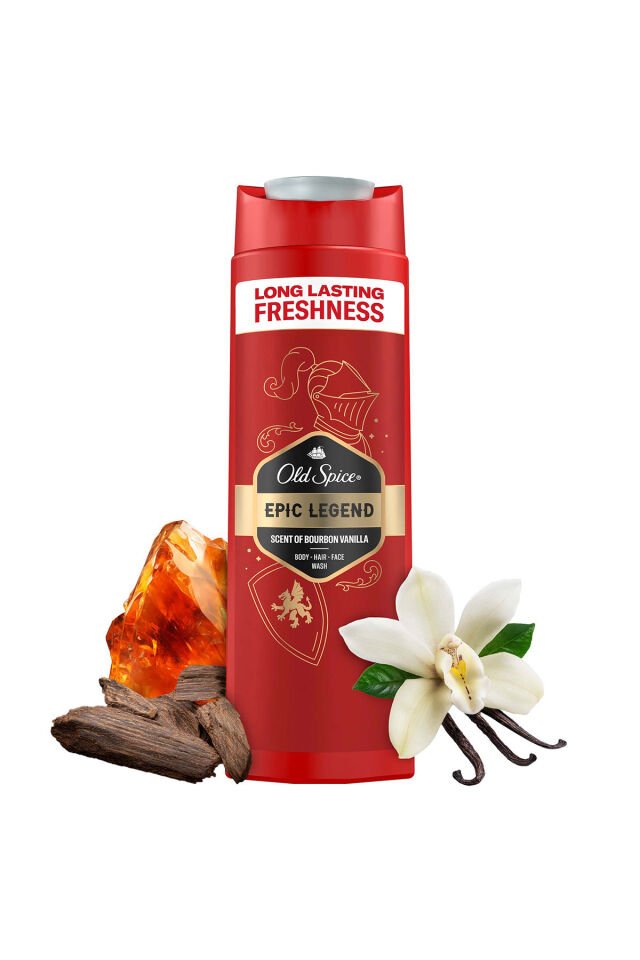 Old Spice Epic Legend Erkek Duş Jeli ve Şampuan 400 Ml