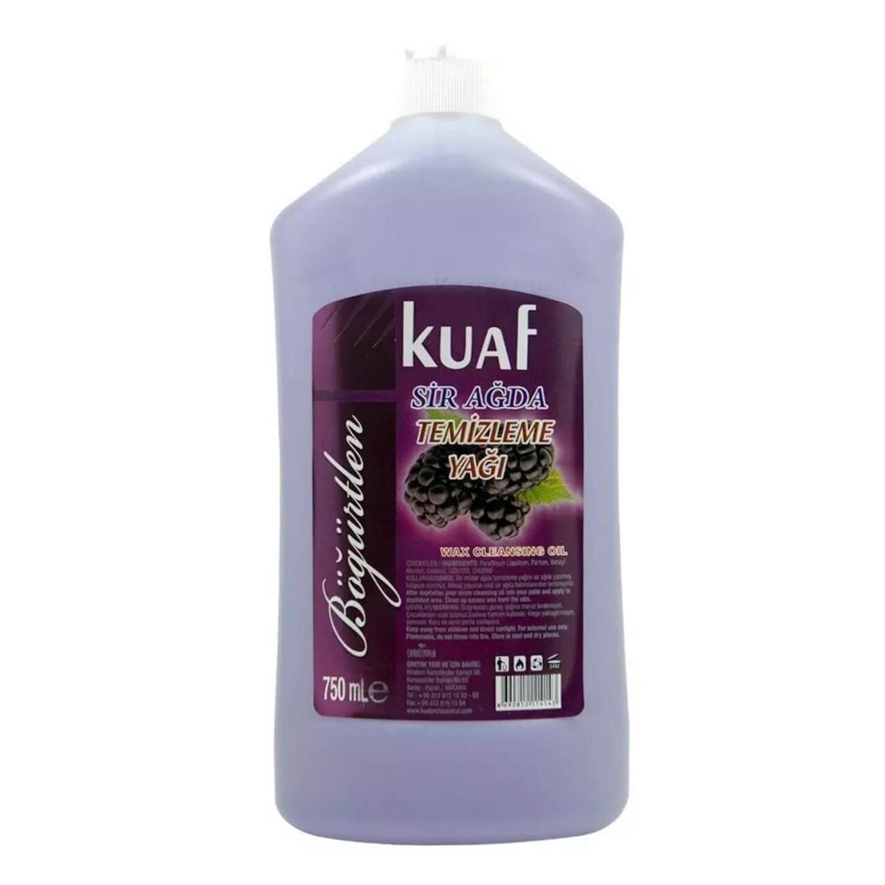 Kuaf Sir Ağda Yağı 750 Ml Böğürtlen