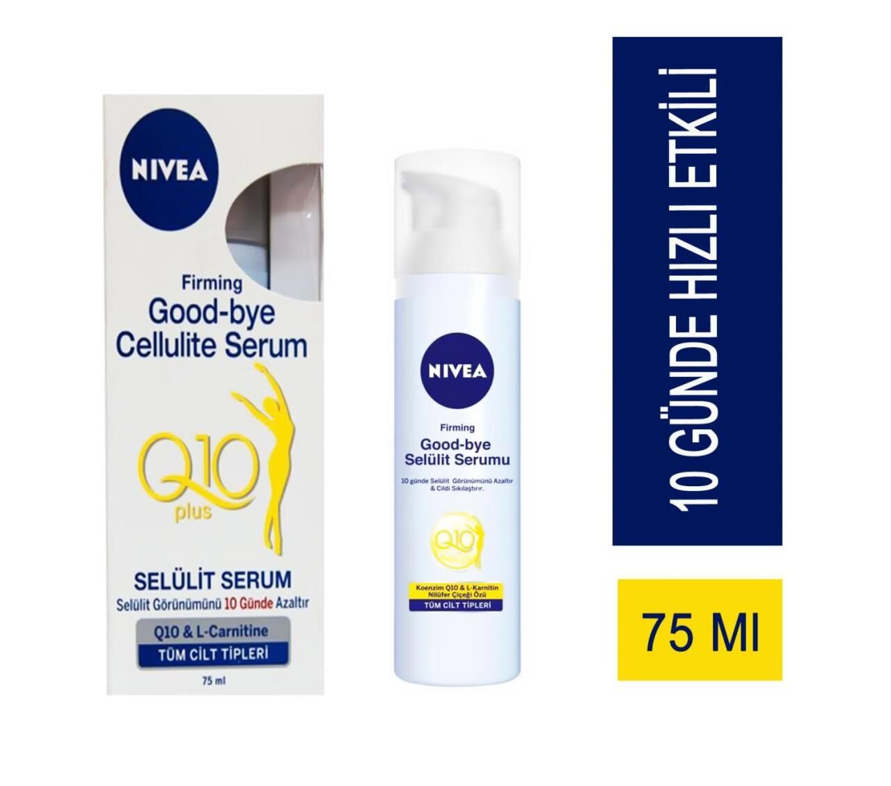 Nivea Q10 Body Firming Good-bye Selülit Karşıtı Sıkılaştırıcı Serum 75 ml