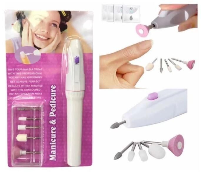 Manikür ve Pedikür Makinesi Pilli