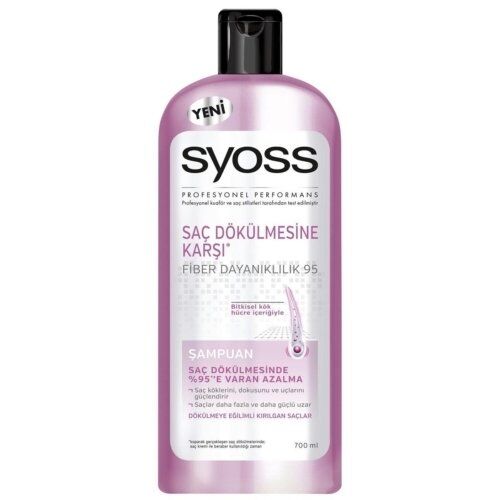 Syoss Şampuan 700 Ml Saç Dökülmesine Karşı Fiber