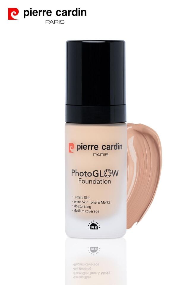 12221 Pierre Cardin Photoglow Aydınlık Veren Fondöten Light 301 Skin with Neutral