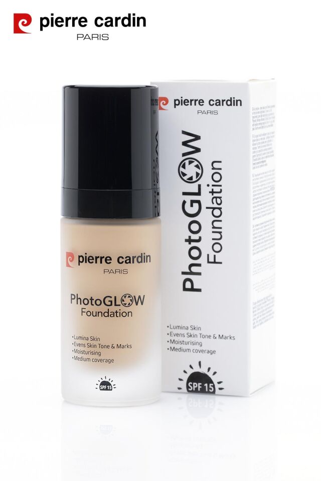 12221 Pierre Cardin Photoglow Aydınlık Veren Fondöten Light 301 Skin with Neutral