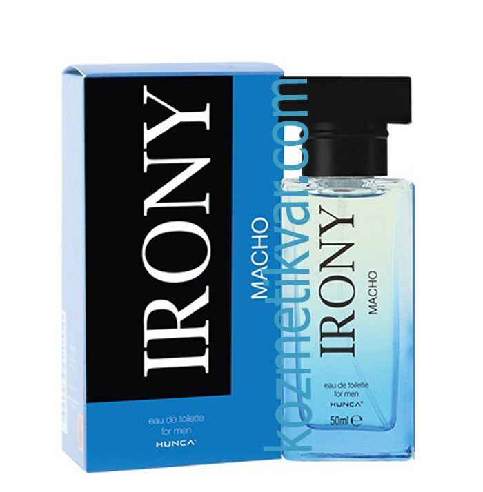 Hunca IRONY Macho EDT 50ML Erkek Parfümü