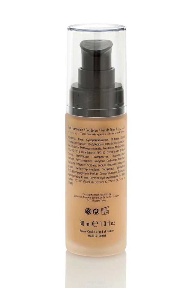 12203 Pierre Cardin Chiffon Touch Mat Görünüm Veren Fondöten - Light 402