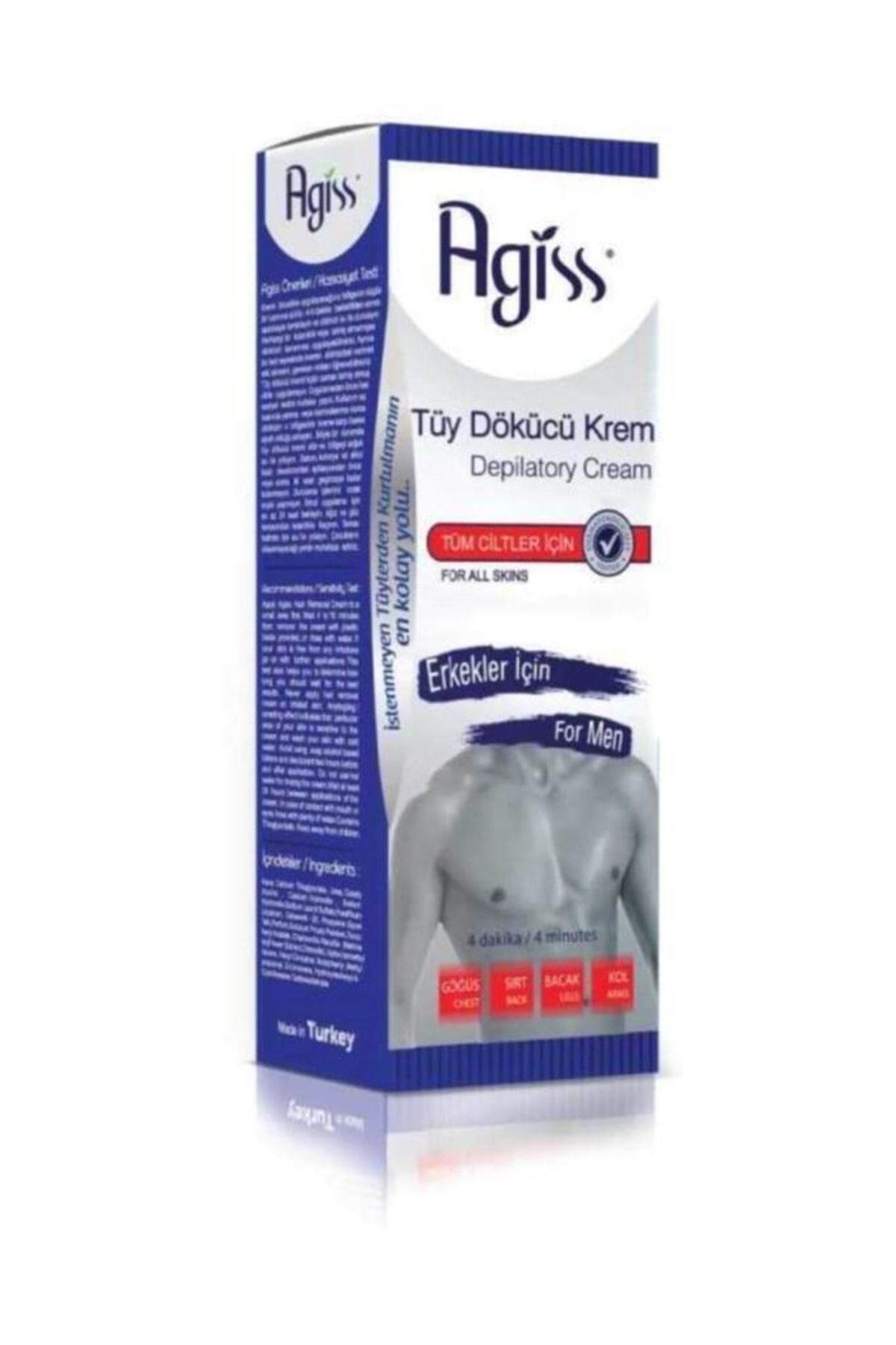 Agiss Erkek Tüy Dökücü Krem 100 Ml