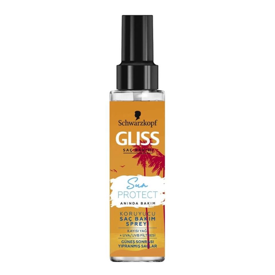 Gliss Güneşten Koruyucu Sıvı Saç Sprey 100 Ml Sun Protect