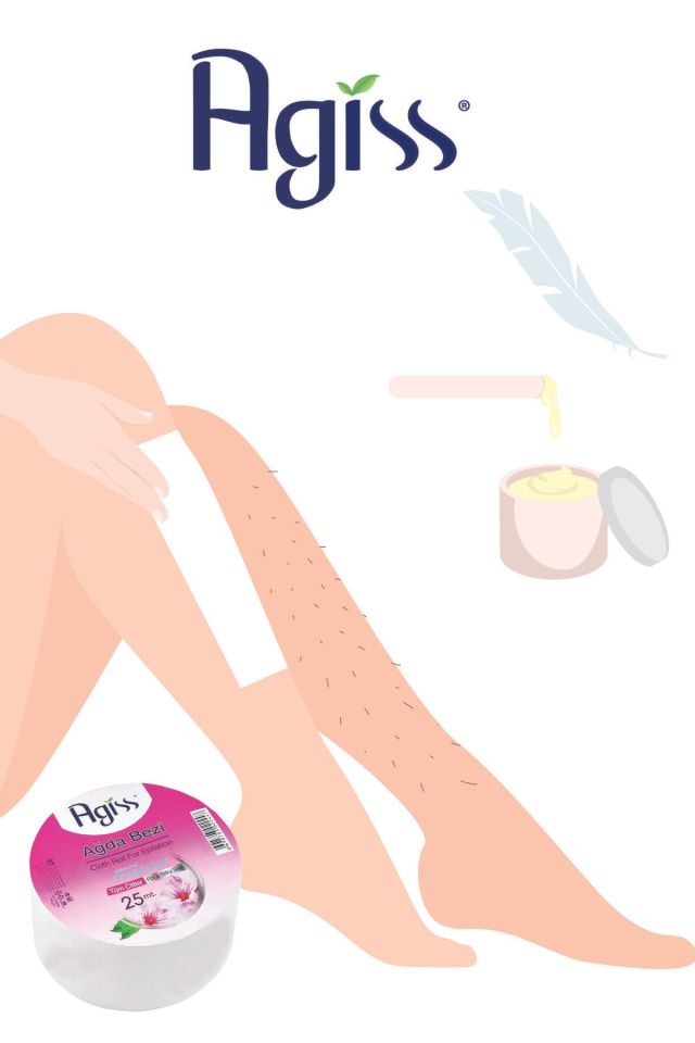 Agiss Ağda Bezi 25 mt Rulo