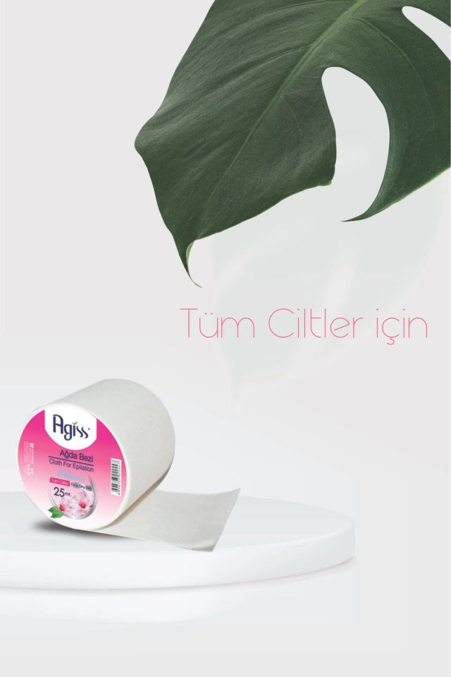 Agiss Ağda Bezi 25 mt Rulo