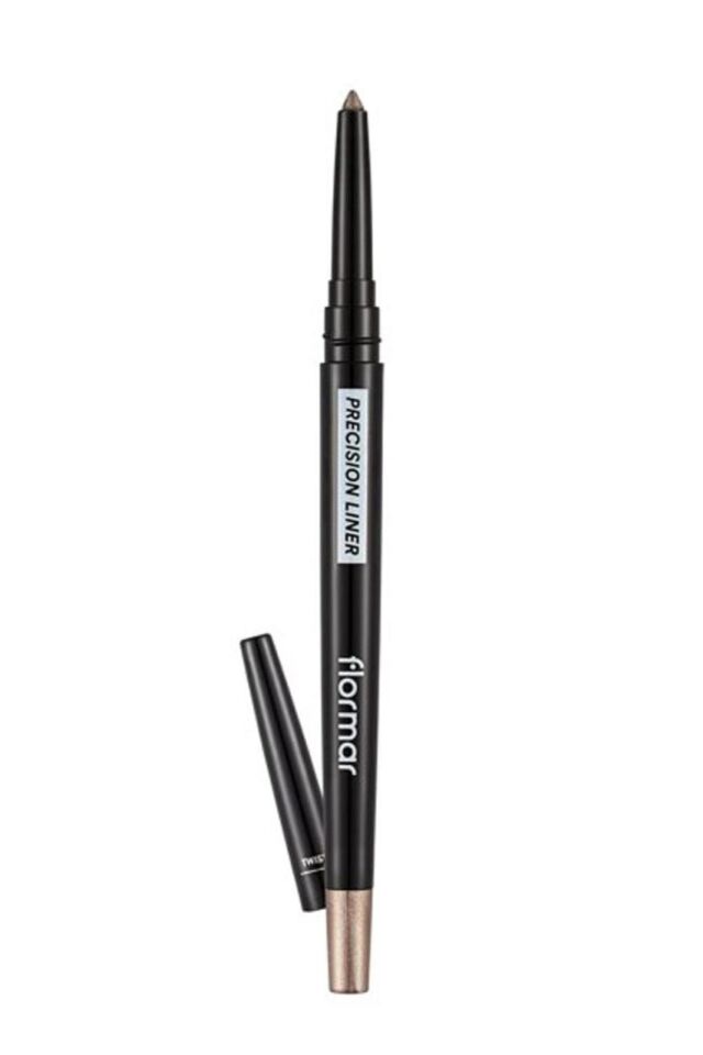 Flormar Precision Liner Şampanya Gümüş Kahve Göz Kalemi 01