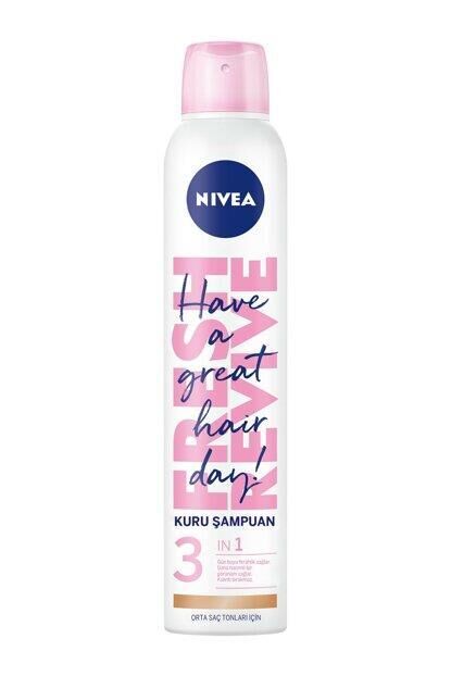 Nivea Orta Saç Tonları İçin Kuru Şampuan 200 Ml