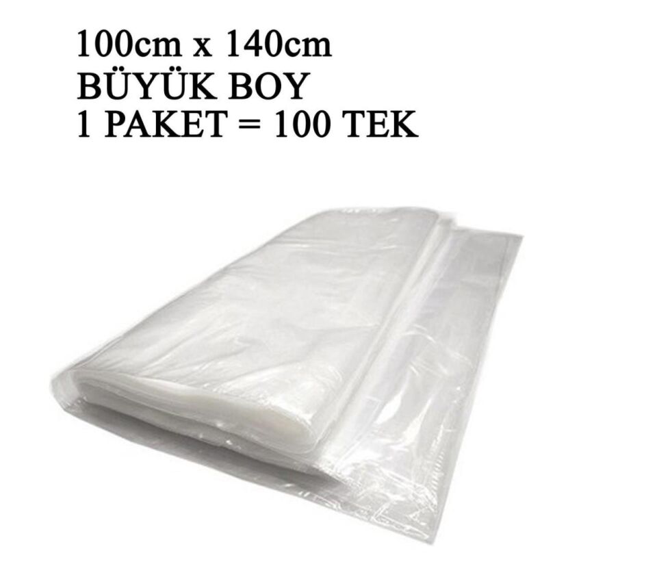 Tek Kullanımlık Şeffaf Penuar Kesim Örtüsü 140X100 CM 100 Adet