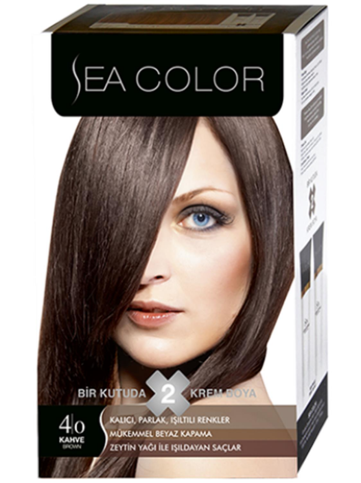 Sea Color Saç Boyası 4.0 Kahve