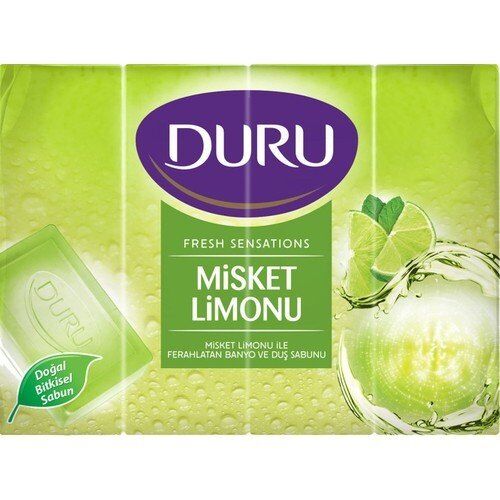 Duru Duş Sabunu 4 X 150 Gr Misket Limonu Lime 600 Gr