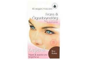 Depend 25 Gün Kalıcı Kaş Kirpik Boya Seti Kahve