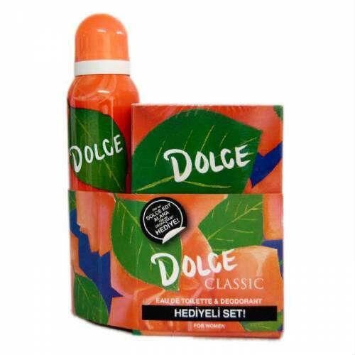 Dolce Classic Set 100ML EDT + 150 ml Deodorant Bayan