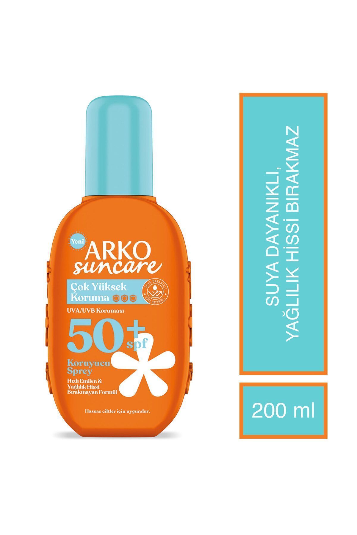 Arko Suncare Spf50 Vücut Güneş Kremi 200 ml Sprey