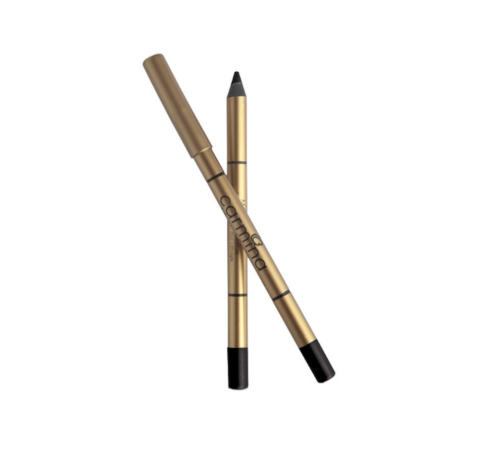 Carmina Sürme Kalem Mystical 500 Siyah Göz Kalemi Eski Sarı Ambalaj