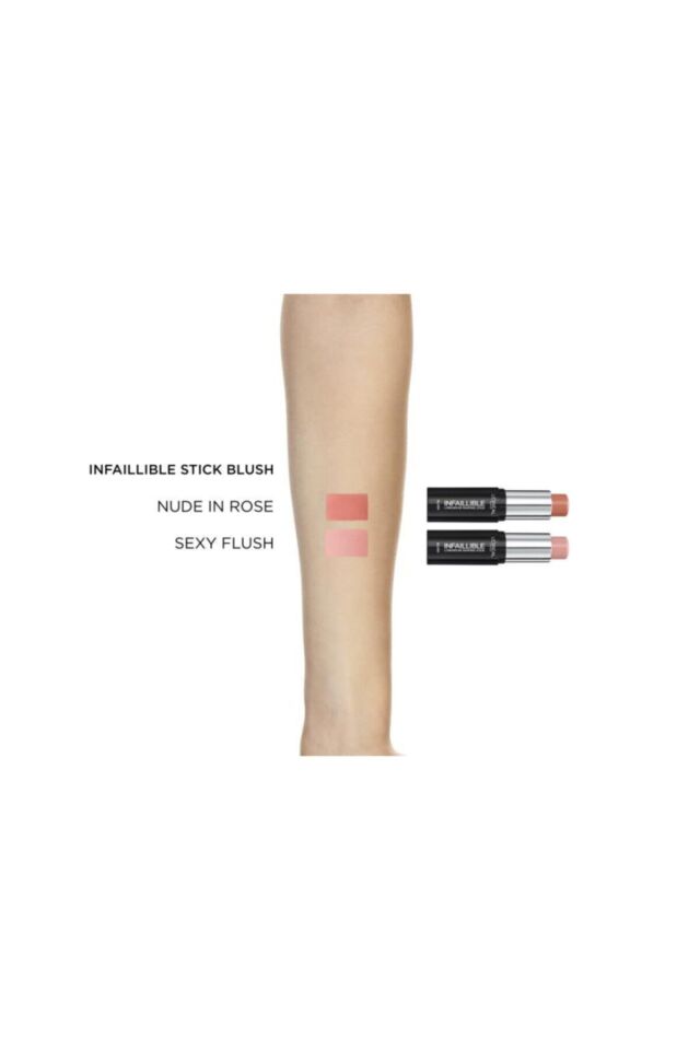 L'Oreal Paris Stick Allık - Infaillible Shaping Stick Allık 002 Nude in Rose