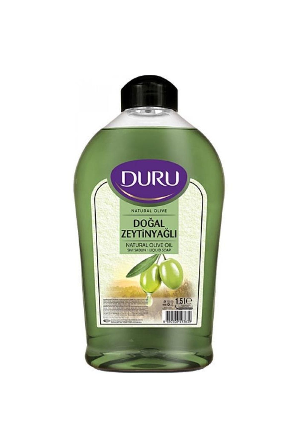 Duru Organik Içerikli Zeytinyağlı Sıvı Sabun 1,5 Lt
