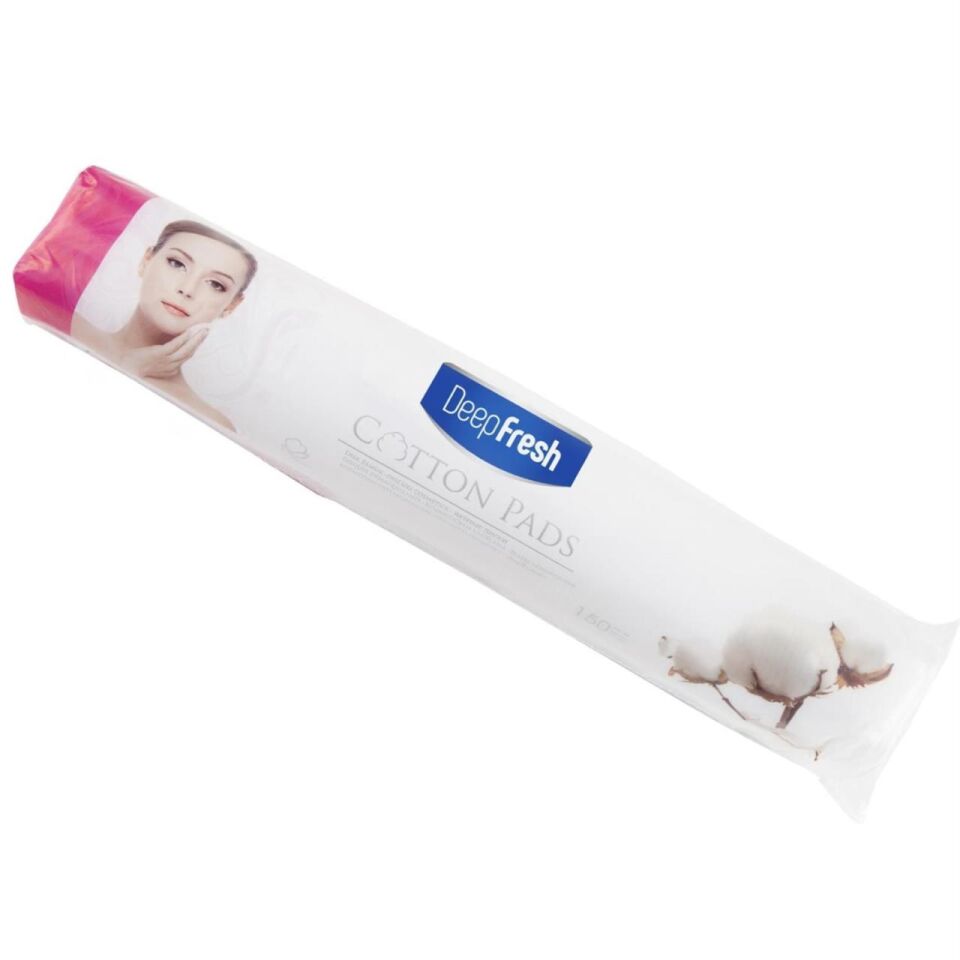 Deep Fresh Cilt ve Makyaj Temizleme Pamuğu 150 li