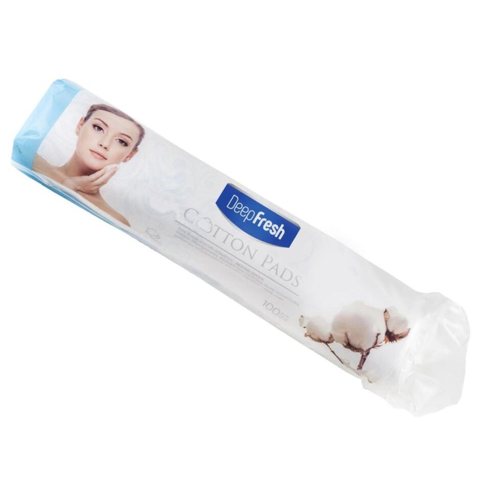 Deep Fresh Cilt ve Makyaj Temizleme Pamuğu 100 lü