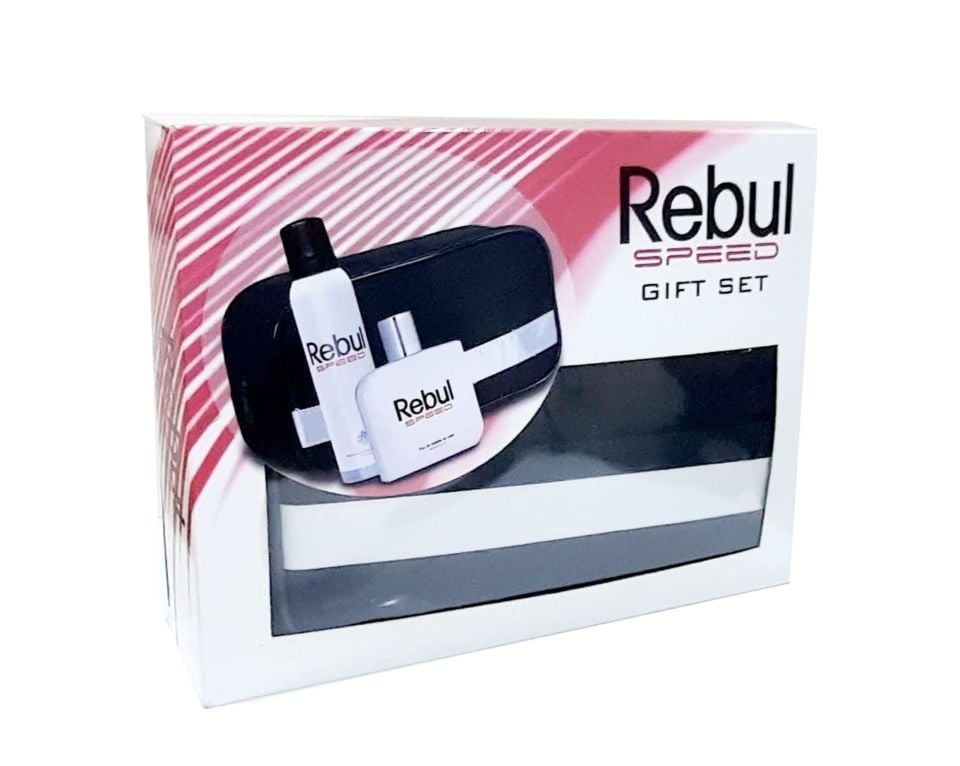 Rebul Speed 100 Ml Edt + 150 Ml Deodorant Çanta Hediyeli Erkek Parfüm Set