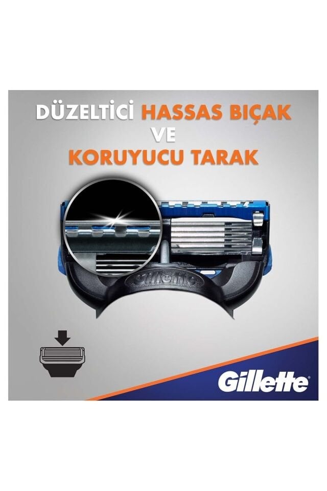 Gillette Fusion ProGlide Yedek Tıraş Bıçağı 8'li - Karton Paket