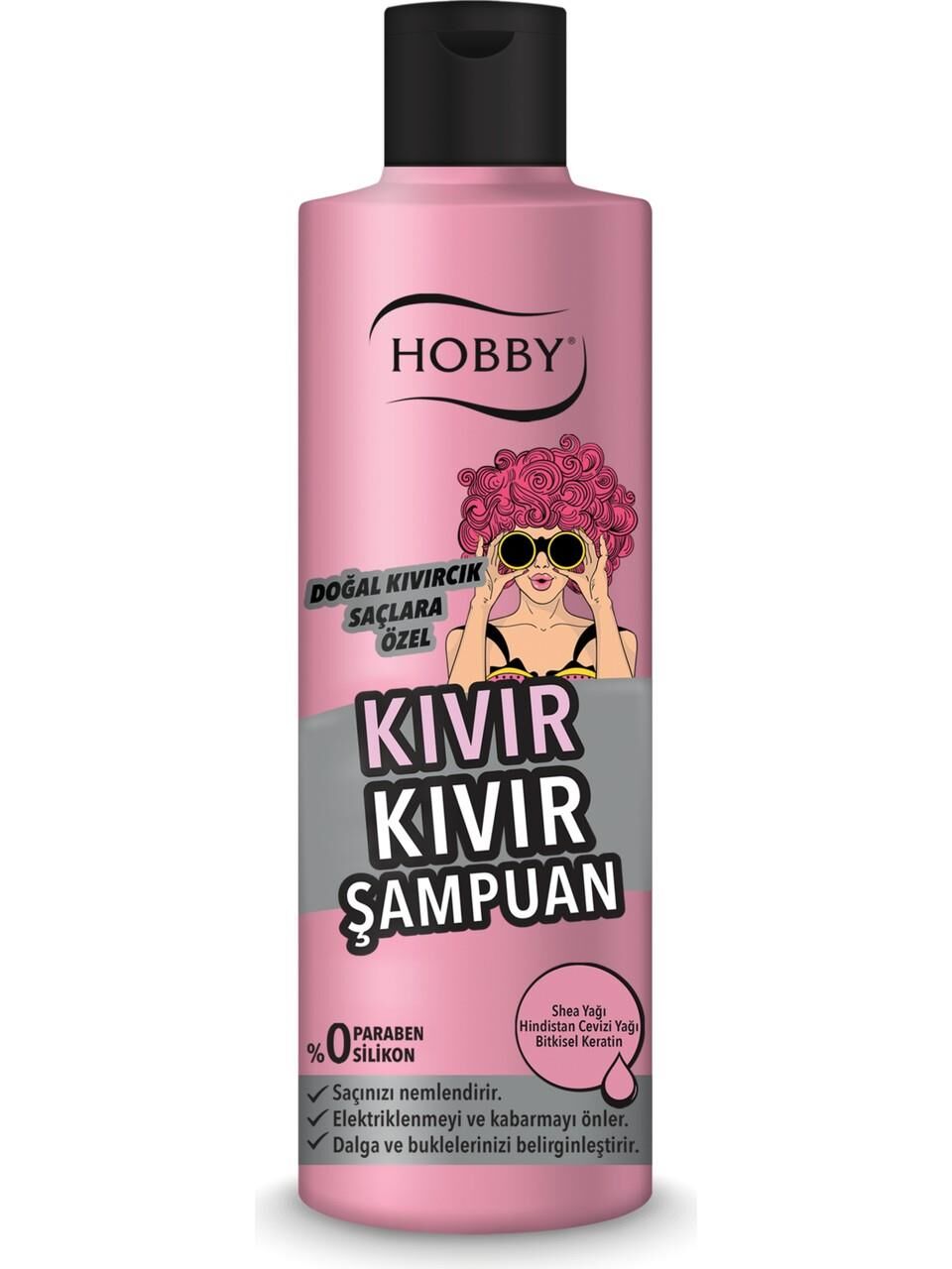 Hobby Kıvır Kıvır Kıvırcık Şampuan 250 ml
