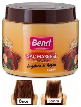 Benri Saç Maskesi Angelica ve Argan 500 ml