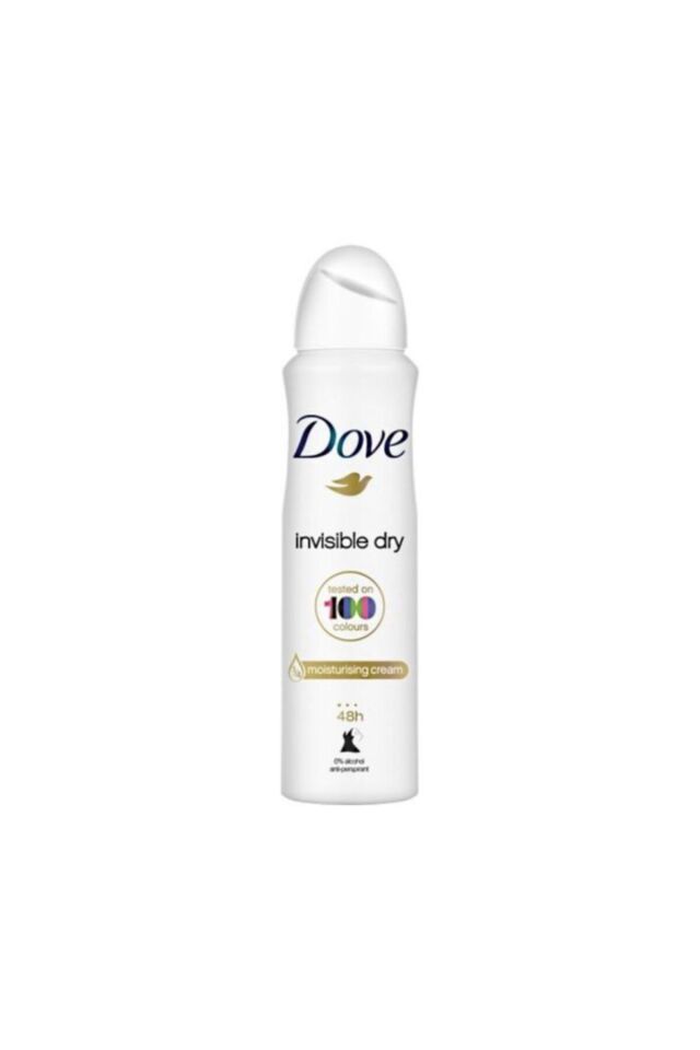 Dove Kadın Deodorant Invisible Dry 150 Ml 100 colors