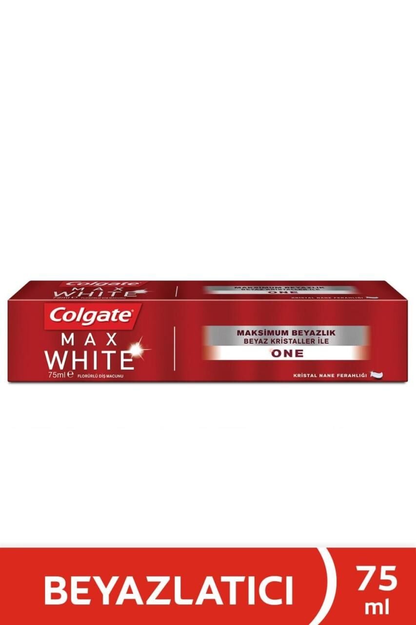 Colgate Diş Macunu 75 Ml Max White One Maximum Beyazlık Bayaz Kristaller Nane