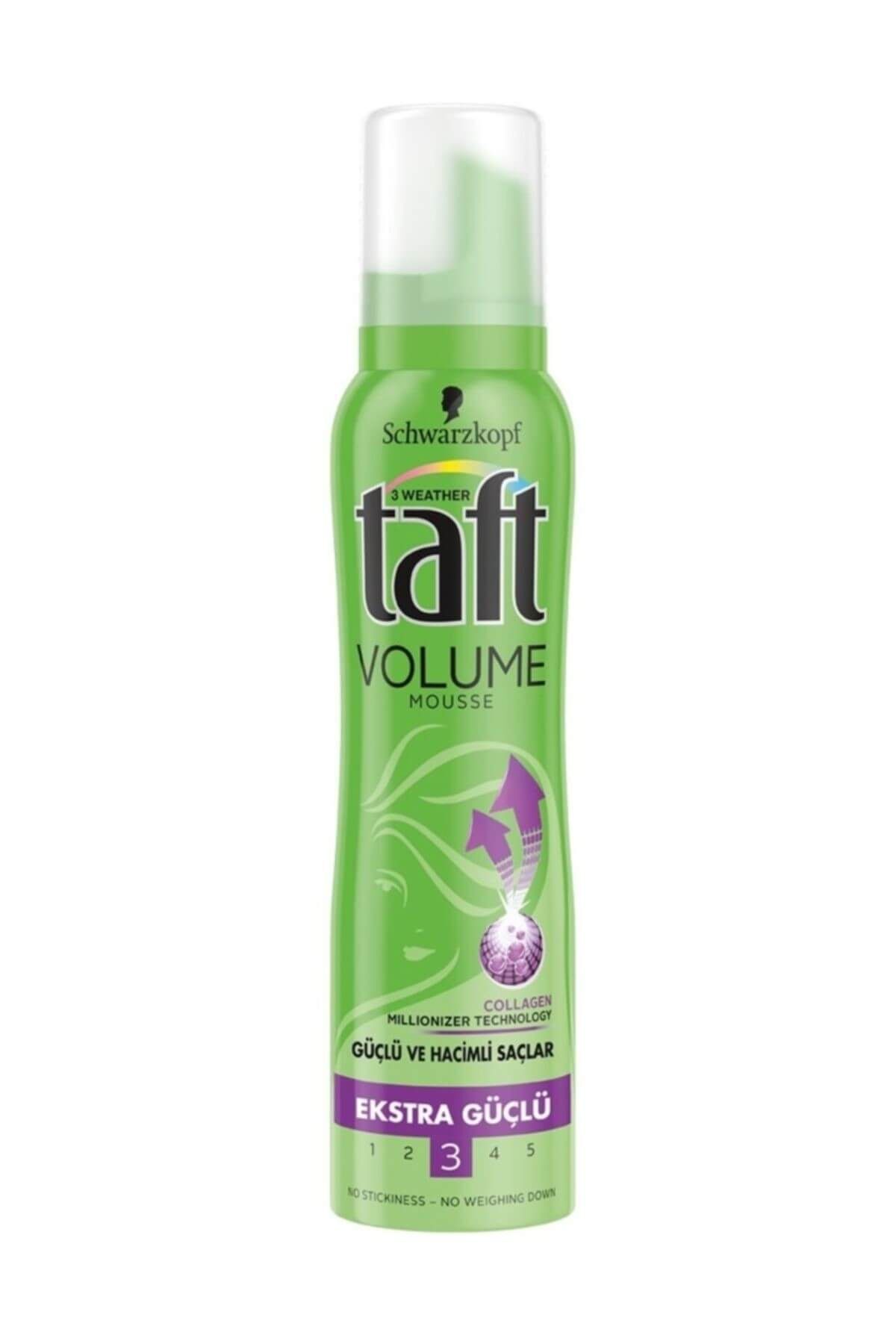 Taft Saç Köpüğü Volumen 03 Hacim Veren 150 ml