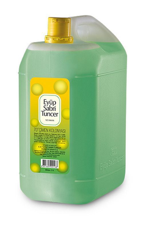 Eyüp Sabri Tuncer Çimen Kolonyası 5 LT Bidon 80 Derece