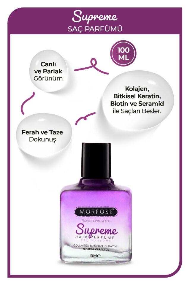 Morfose Supreme Saç Parfümü 100 Ml